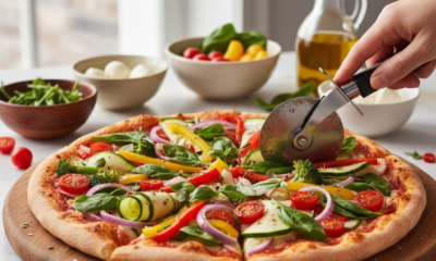 découvrez comment préparer une pizza saine et légère à seulement 370 calories, parfaite pour savourer sans culpabilité tout en aidant à perdre du poids.