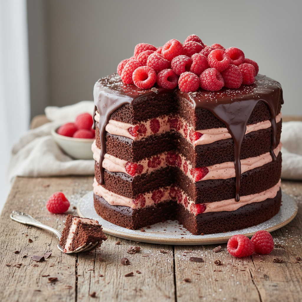 découvrez notre recette facile de cake chocolat framboise, un dessert moelleux et gourmand. suivez nos secrets pour réussir un cake parfait à chaque fois !