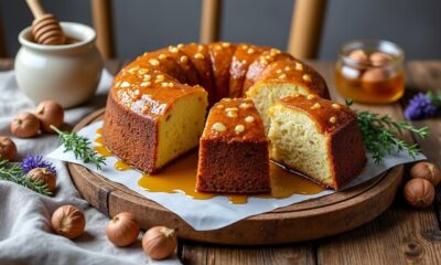 découvrez une recette facile de cake au miel et noisettes, parfaite pour un goûter gourmand et savoureux en toute simplicité.