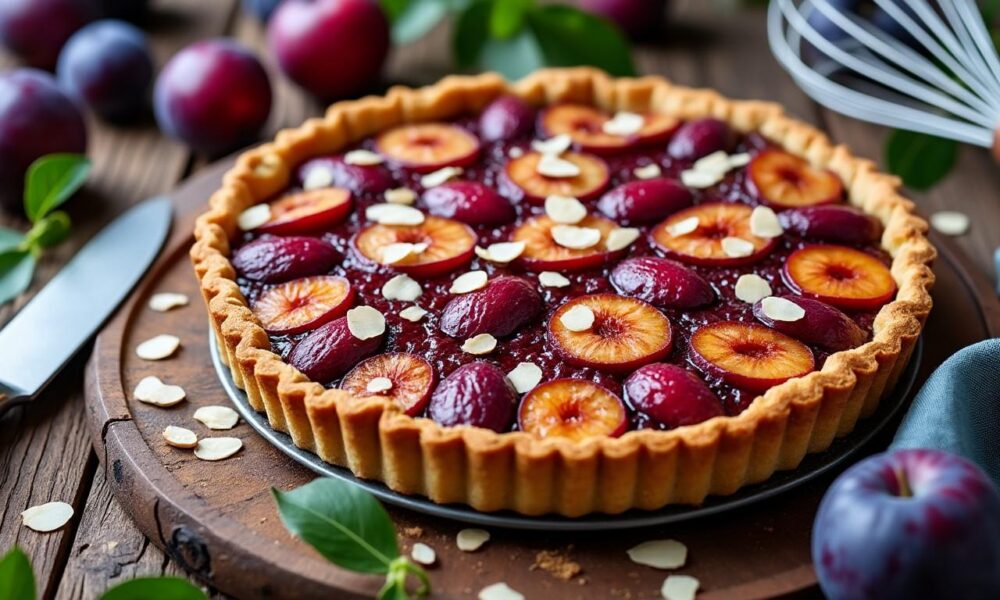 découvrez notre recette facile et nos astuces pour réussir une tarte aux prunes et amandes moelleuse, parfaite pour un dessert gourmand et maison.