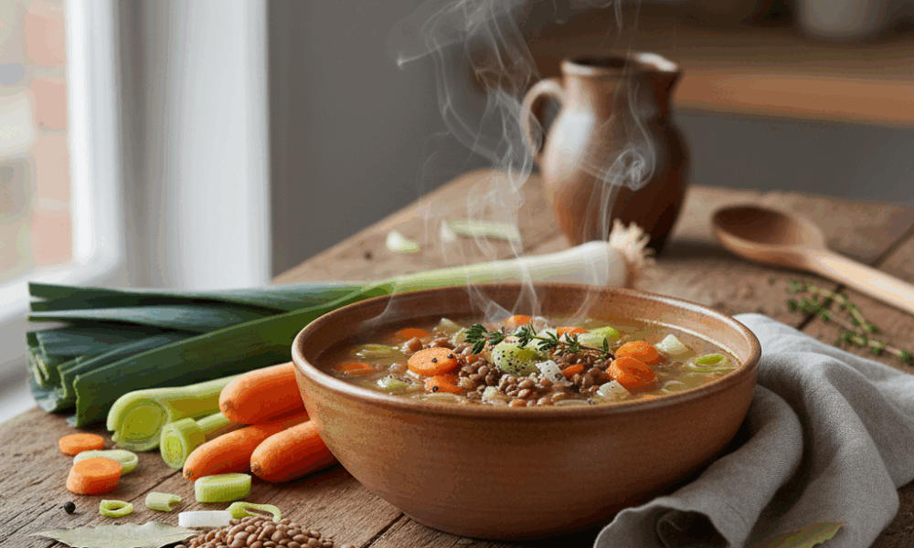 découvrez des recettes de soupes d'hiver saines, réconfortantes et nourrissantes pour vous réchauffer et vous rassasier pendant les jours froids.