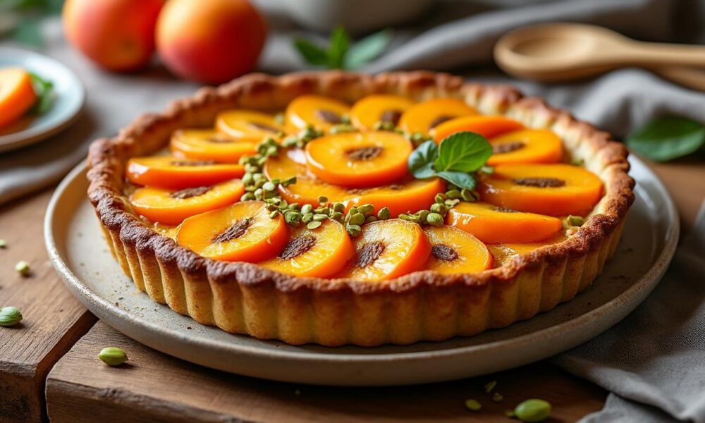 découvrez la recette gourmande de l'été 2025 avec notre tarte aux abricots et pistache, une douceur fruitée et croquante qui ravira vos papilles.