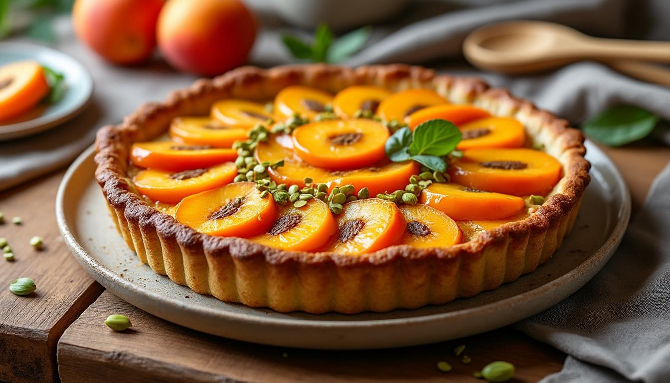 découvrez la recette gourmande de l'été 2025 avec notre tarte aux abricots et pistache, une douceur fruitée et croquante qui ravira vos papilles.
