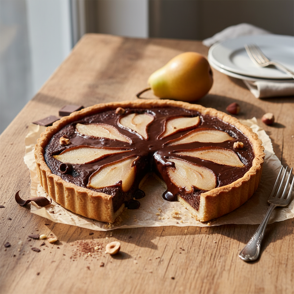 découvrez les secrets et astuces pour réussir une tarte poire chocolat parfaite, un dessert irrésistible alliant douceur et gourmandise.