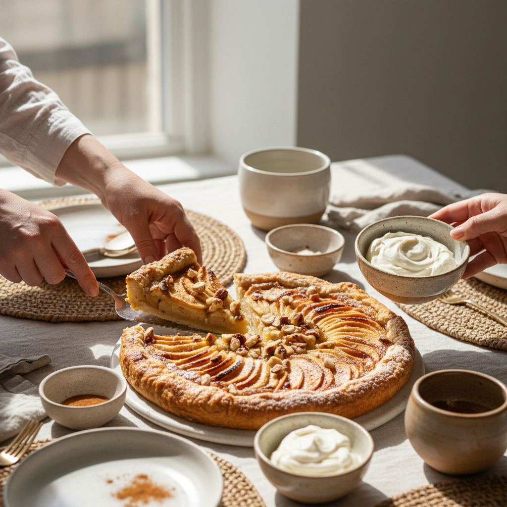 découvrez notre recette gourmande et facile de tarte pommes noisettes, parfaite pour un dessert savoureux à partager en toute simplicité.