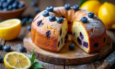 découvrez notre recette facile de cake citron myrtille, un dessert fruité et moelleux parfait pour toutes les occasions. simple à préparer et délicieux à déguster !