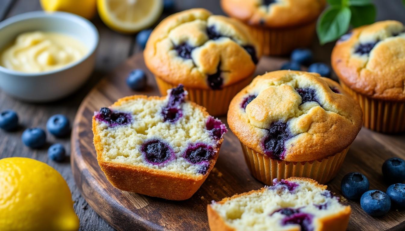 découvrez notre recette moelleuse de muffins myrtille citron, accompagnée d'astuces simples pour réussir vos goûters gourmands et savoureux à tous les coups.