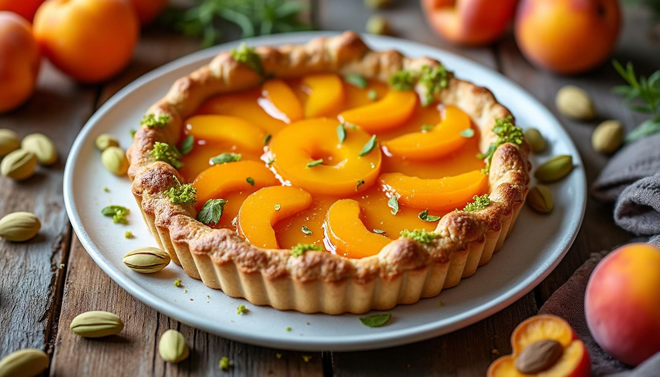 découvrez notre recette facile de tarte abricot pistache et nos astuces pour un dessert estival savoureux et réussi à coup sûr.