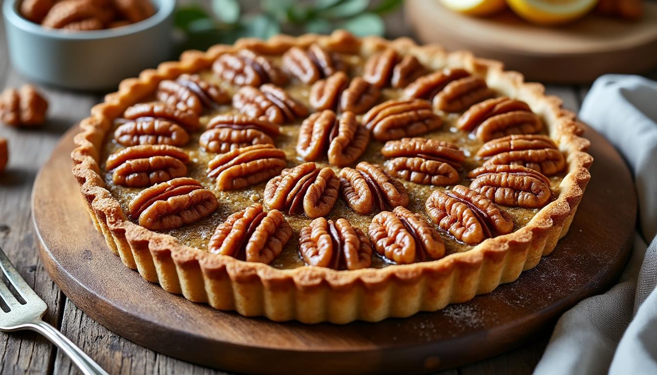 découvrez notre recette facile de tarte aux noix, accompagnée d'astuces pour réussir ce dessert gourmand à tous les coups. parfait pour régaler vos proches !