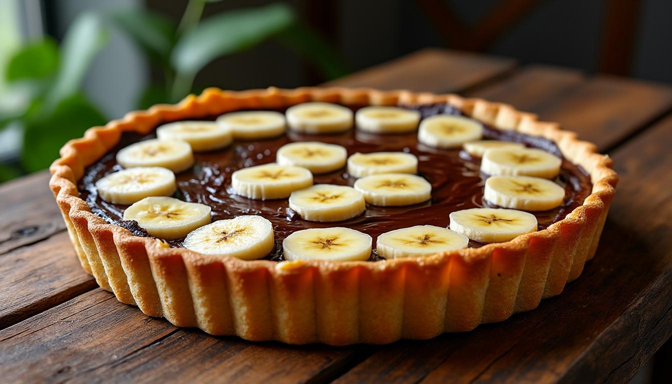 découvrez comment réussir facilement une délicieuse tarte banane chocolat gourmande à la maison grâce à notre recette simple et savoureuse.